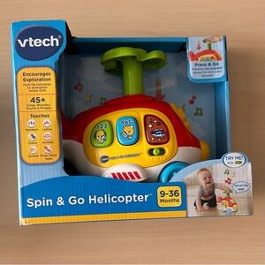 Vtech Baby toy Spin & Go Helicopter